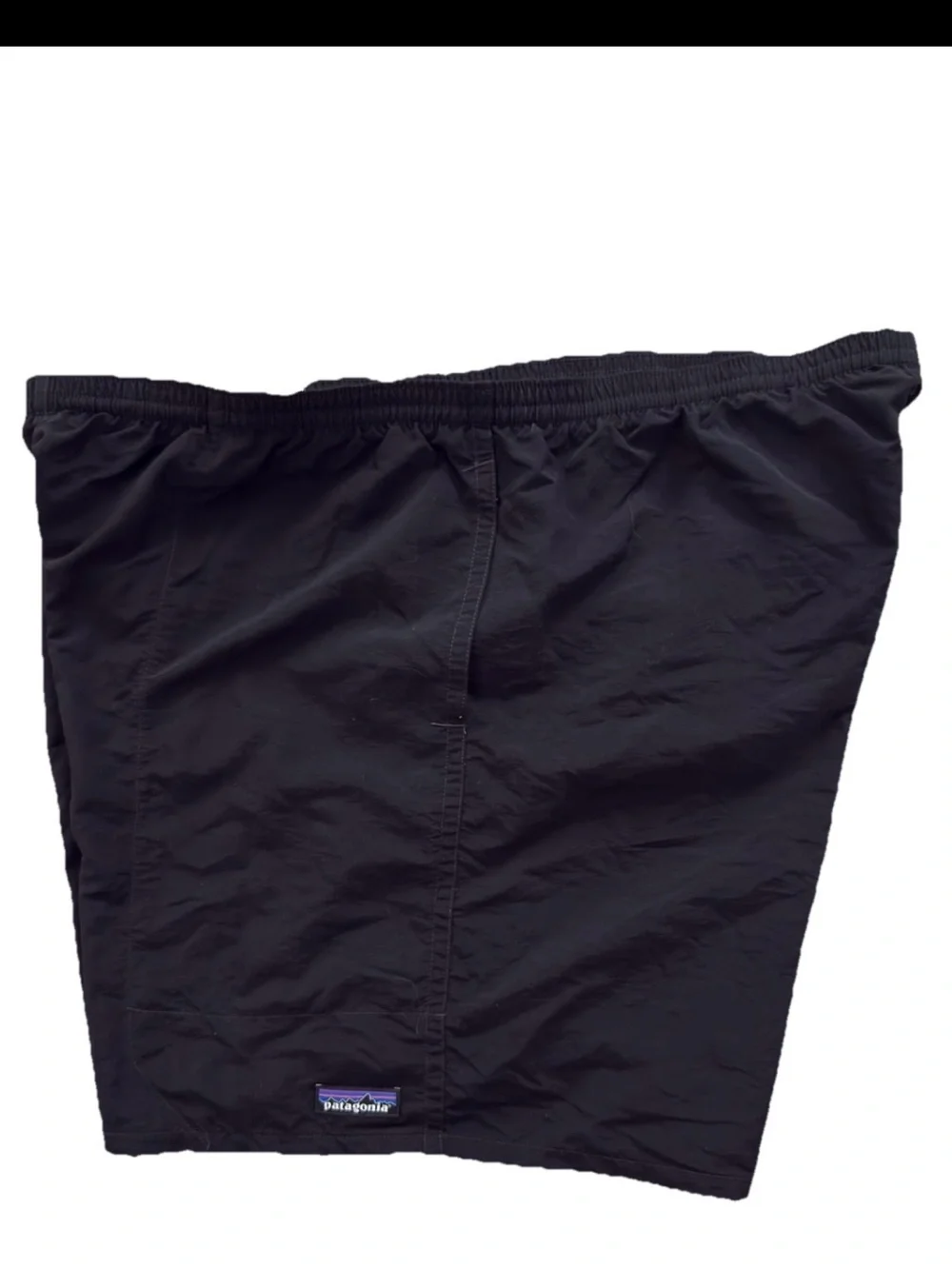 Patagonia Men's Baggies Shorts Black Size XXL Lined 5